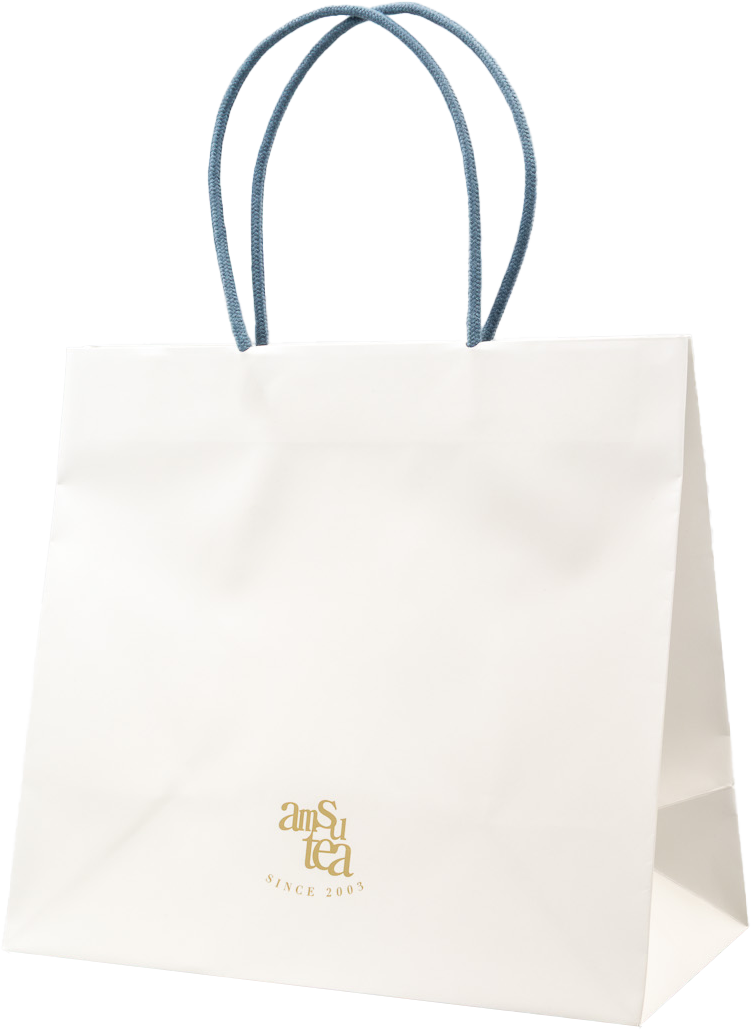 amsu tea オリジナル手提げ袋