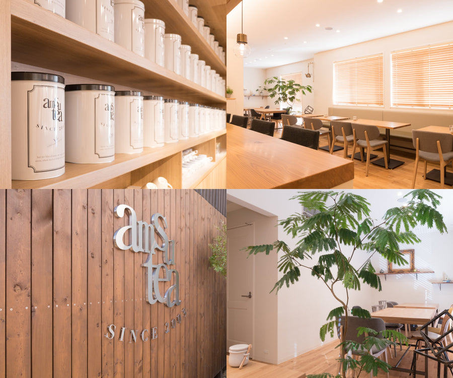 amsu tea house OSAKA 店内