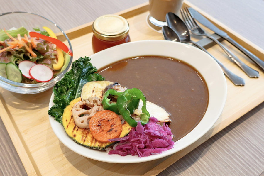 グリル野菜のスパイスカレーセット